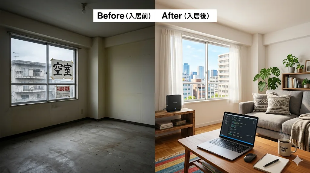 空室対策 Before After